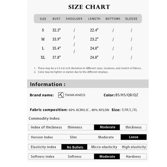 Women Knit Casual V Neck Cami Shirts Size Large - Picture 5 of 6